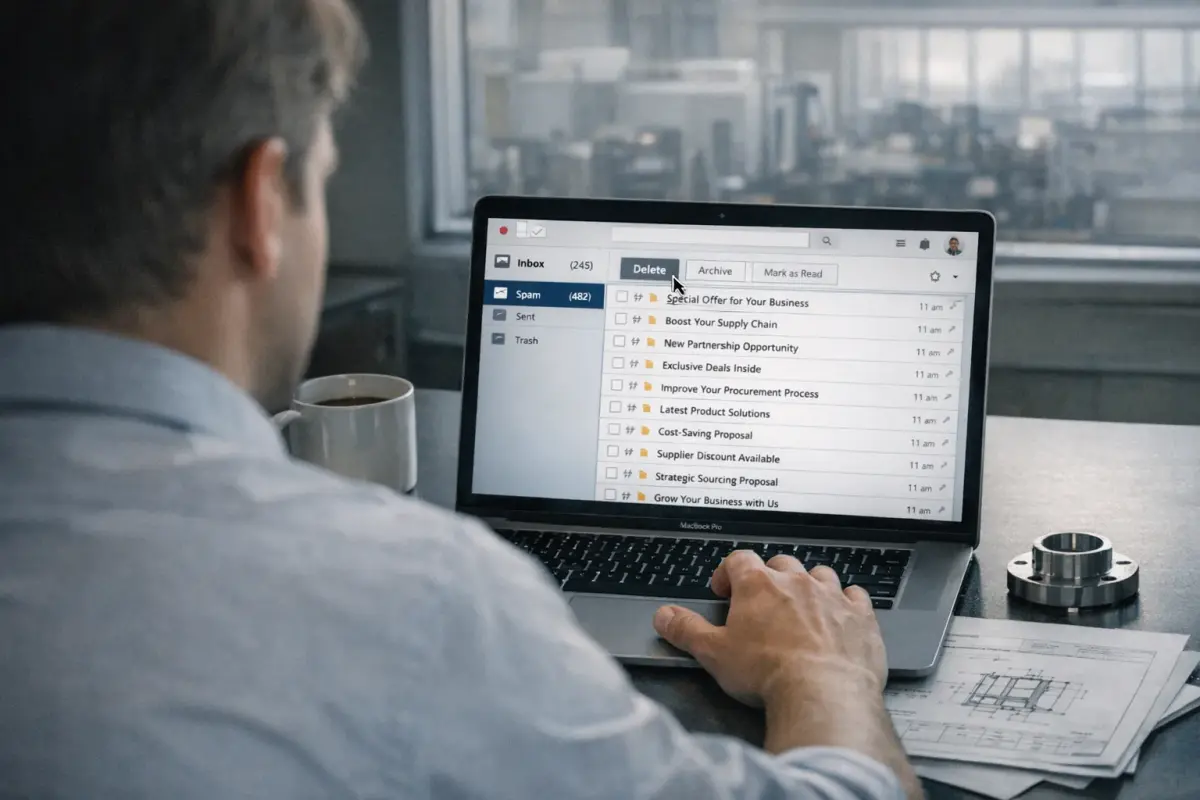 Generic outreach lands in spam